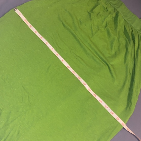 Mossimo XS Shift Tank Midi Dress Pockets Mossy Grass Spring Summer Avocado Green - Picture 13 of 15